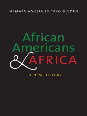 cover image of African Americans and Africa